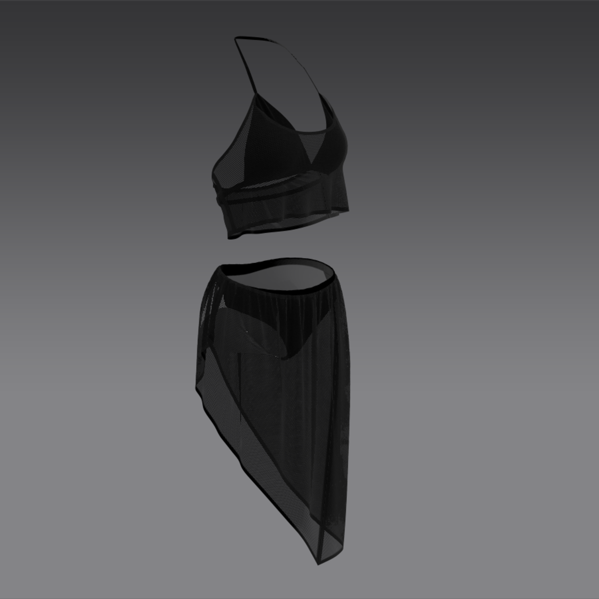 Undies Fishnet black