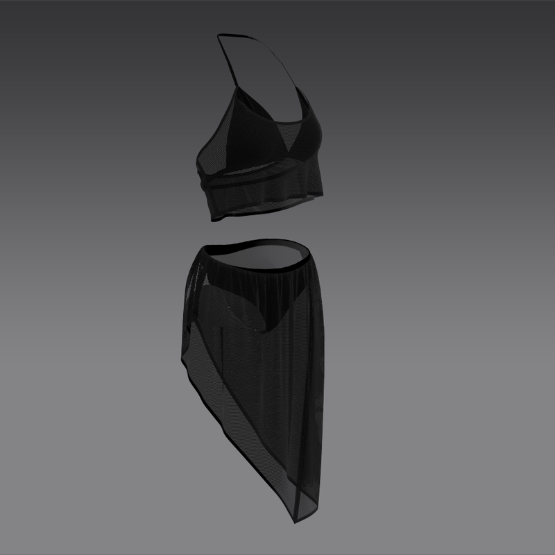 Undies Fishnet black