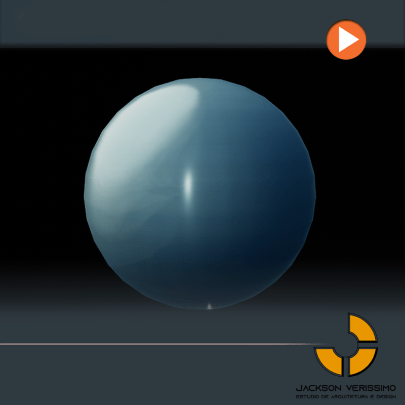 Animated Planet Neptune