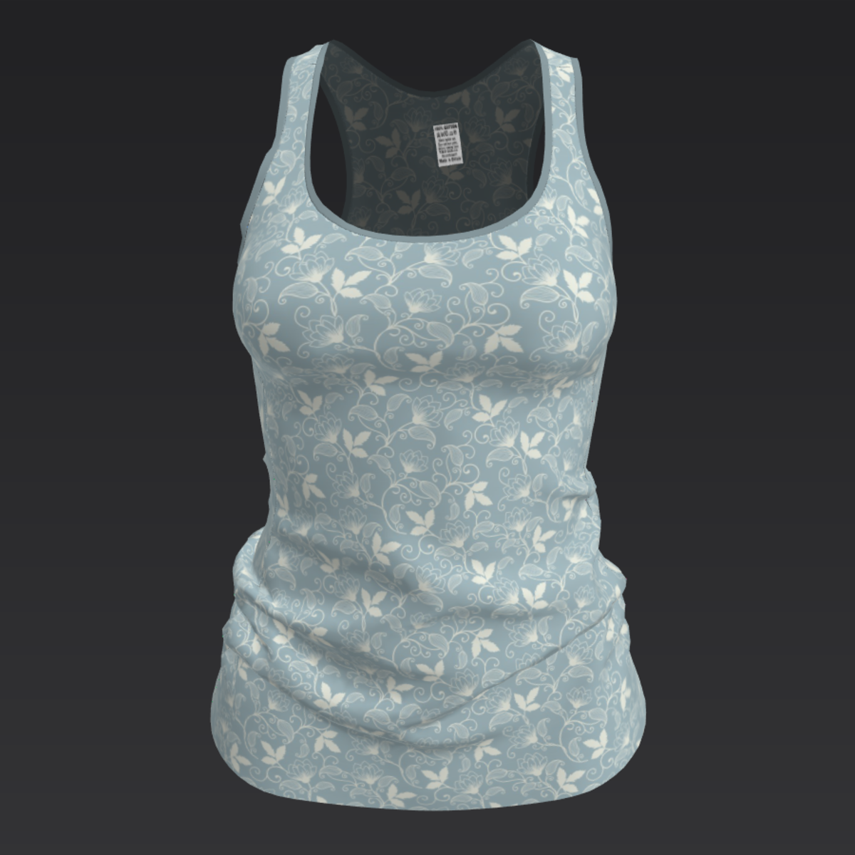 Light Blue T-shirt sleeveless