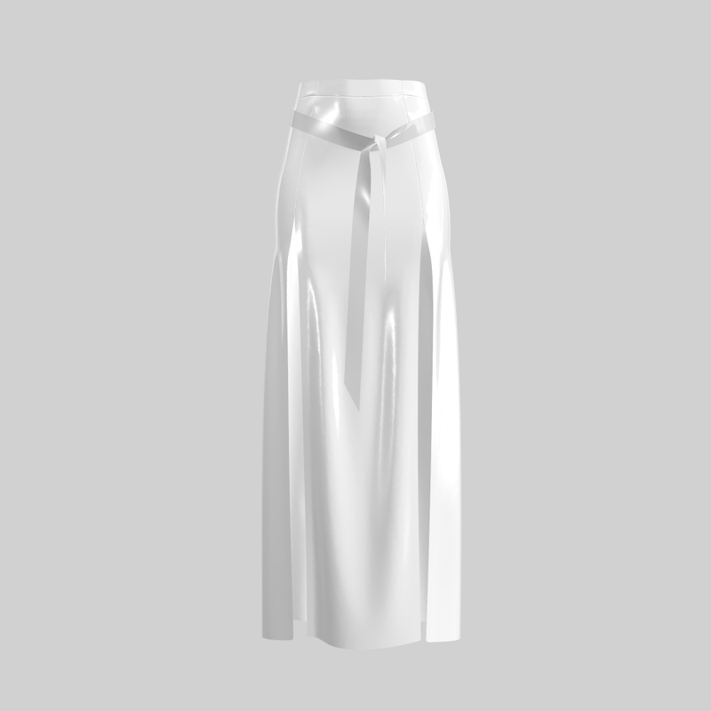 Skirt Briana Vinyl White 2.0
