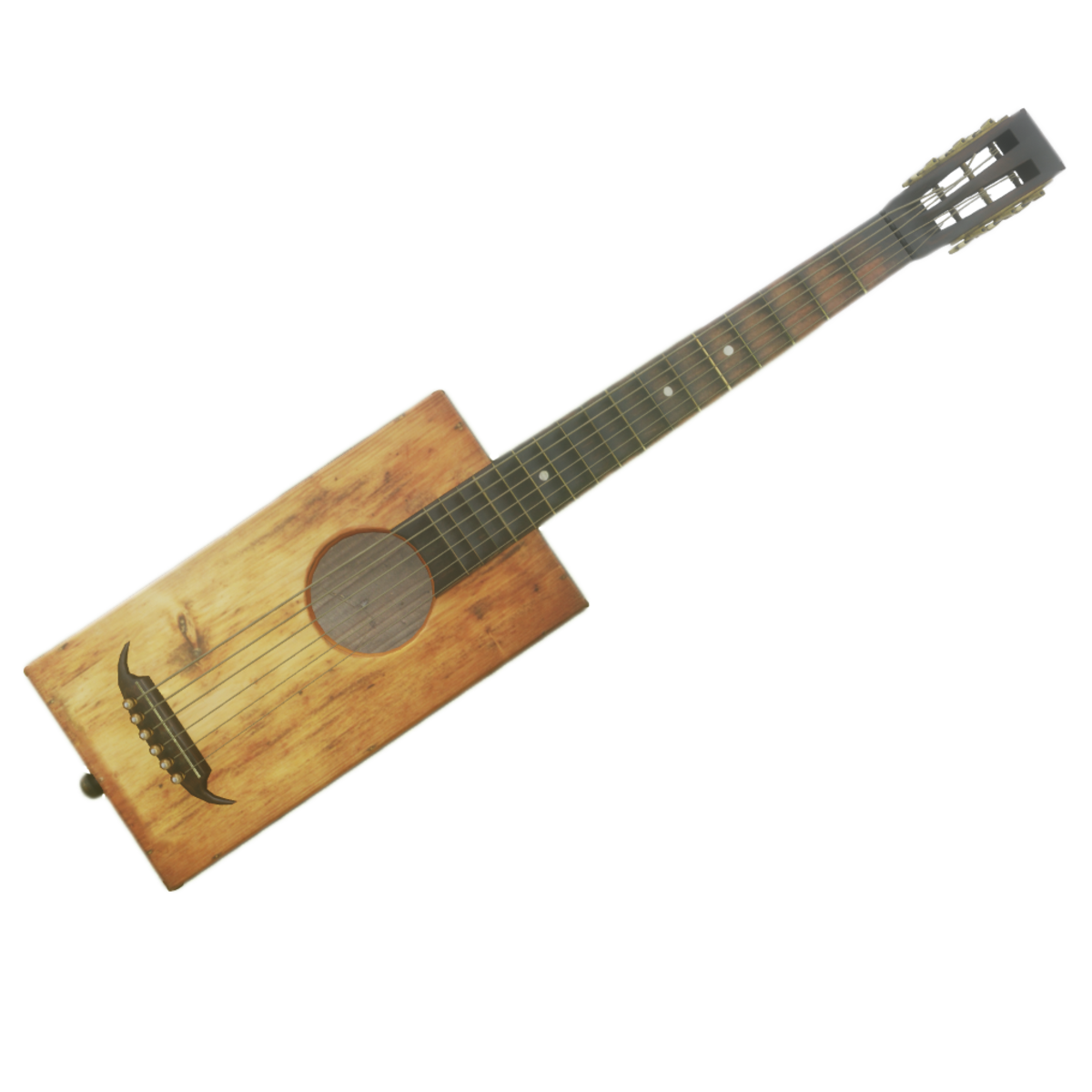 Antique box guitar