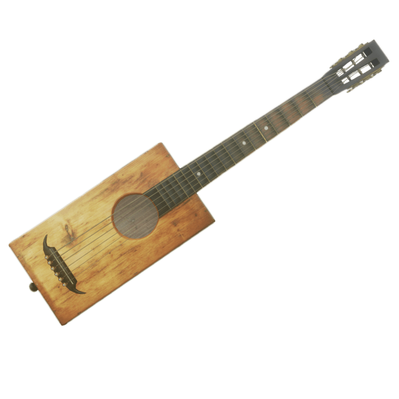 Antique box guitar