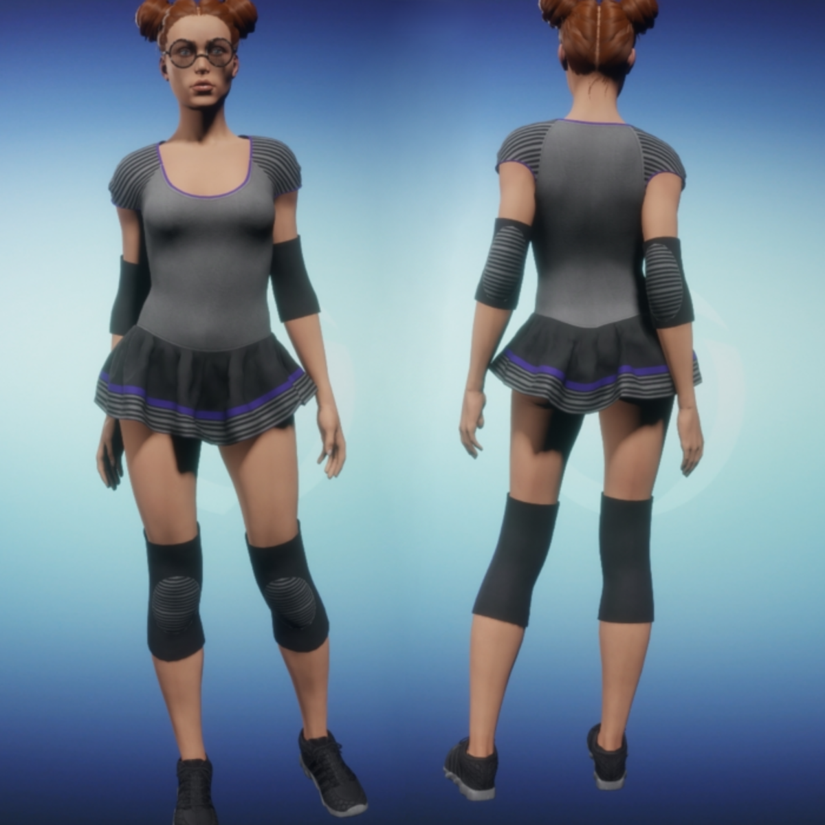 Skater Bodysuit - Outfit