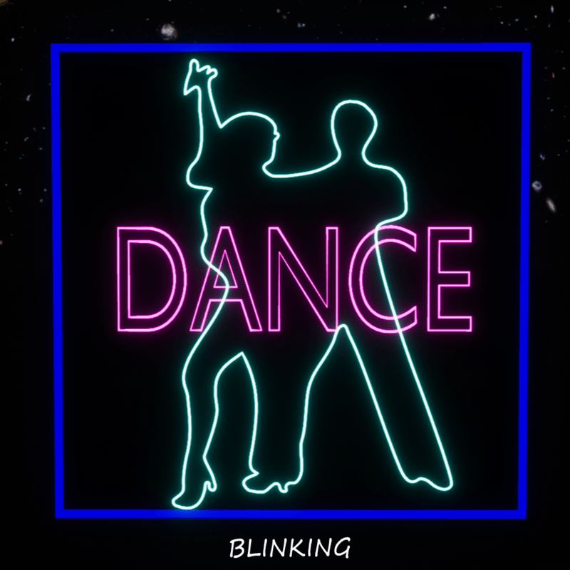 Neon Dance Couple Sign
