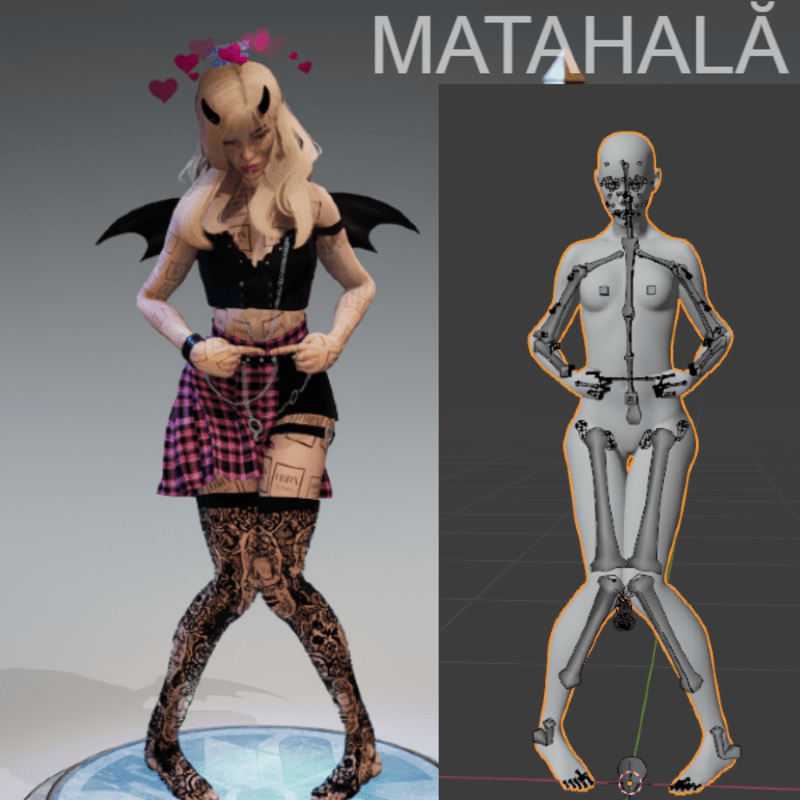 ANIMATED Shy Fingers Anime Meme Cute Pose //MATAHALĂ