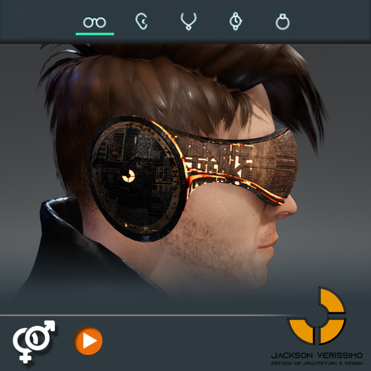 VR Glasses Pulsar- Woodland 2