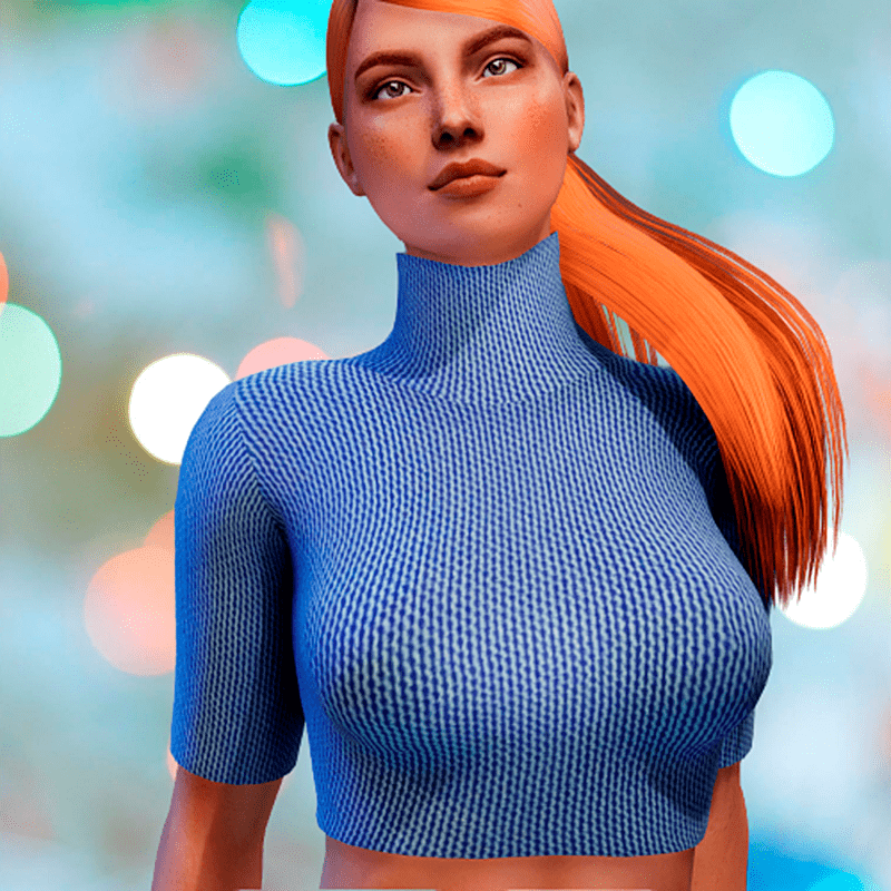 ✿ Turtleneck Top ✿