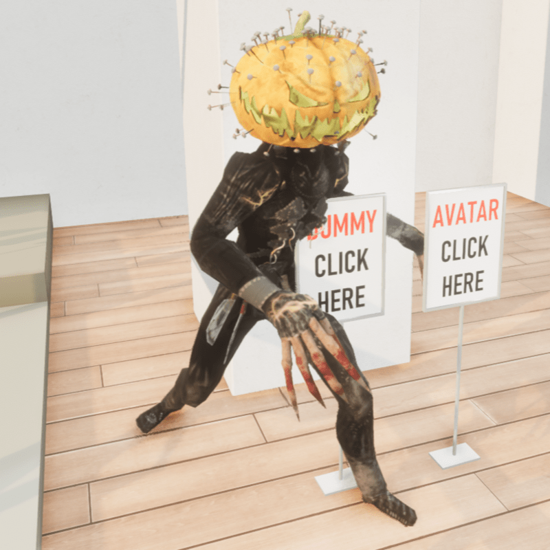 Halloween Pumpkin Monster Dummy