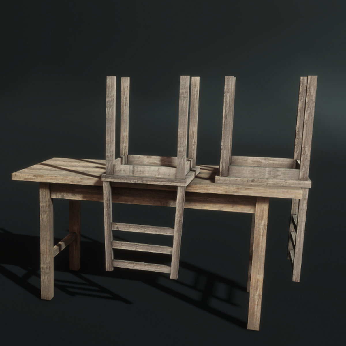 Done For The Day Table and Chairs