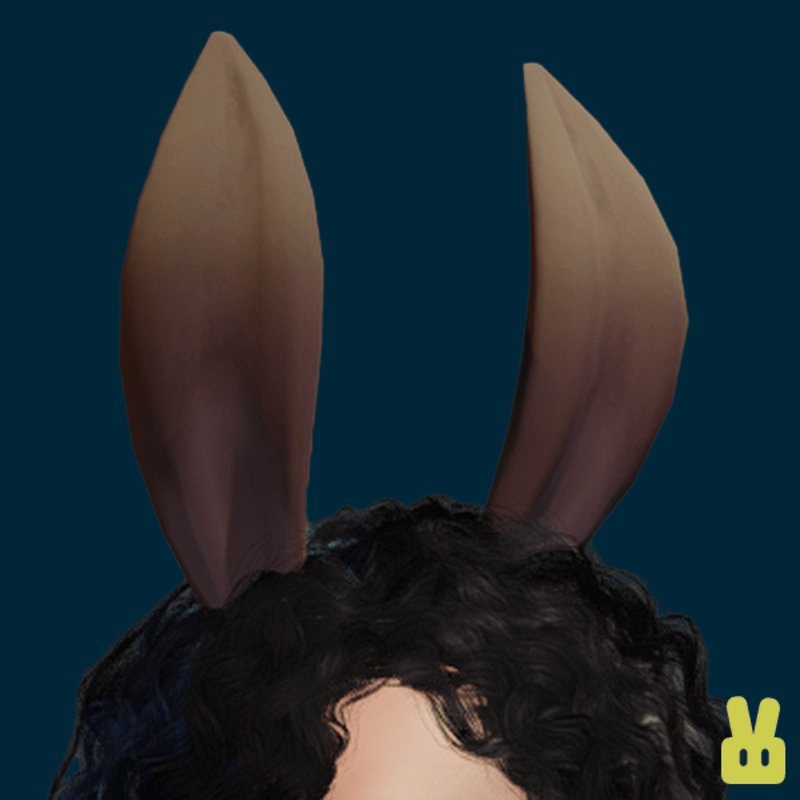 Bunny ears - brown