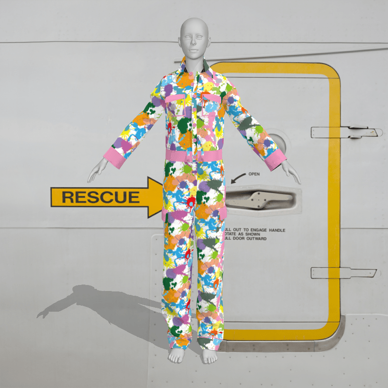 Kawaii Work Jumpsuit 008