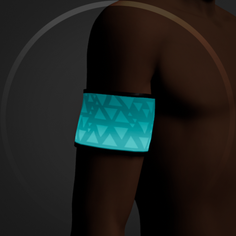 Blue Detriot-Inspired Arm Brace for Male