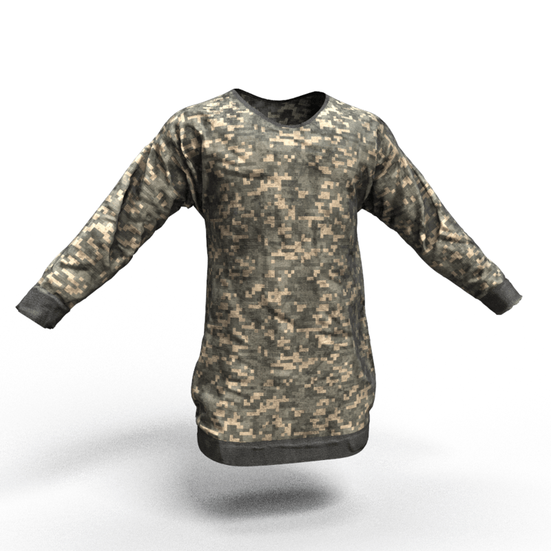 Sweatshirt Digital Woodland male