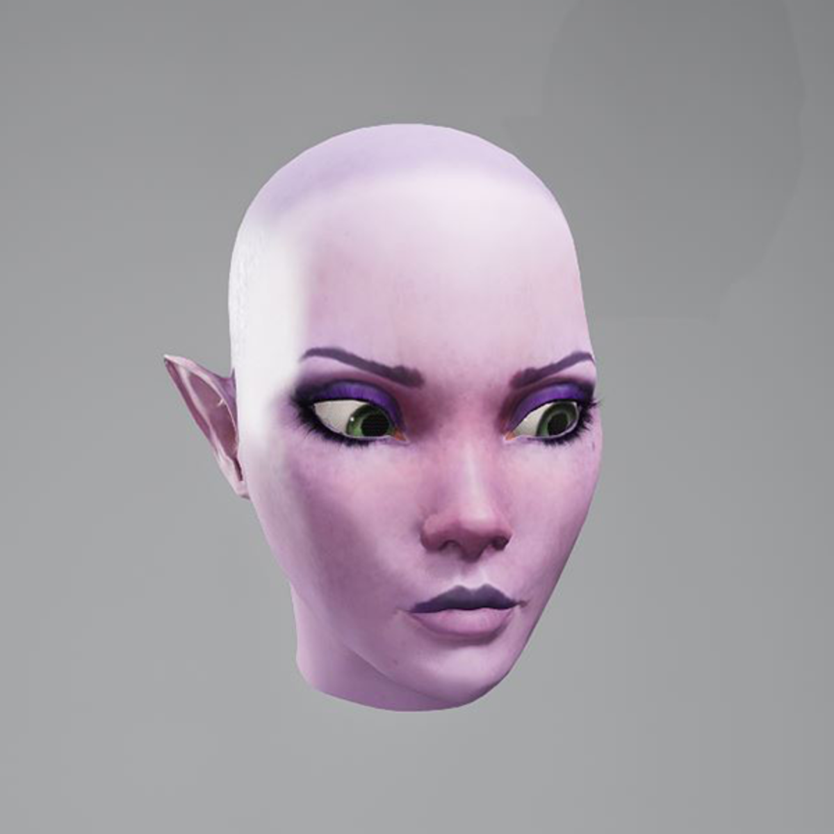 Vinx's Head Upset (Eyes Green)