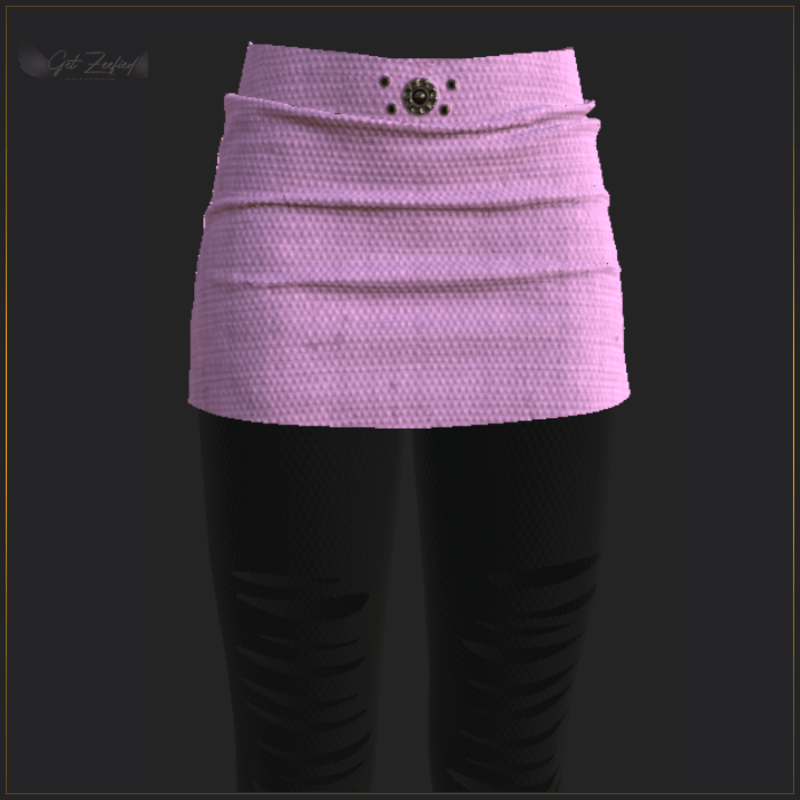 SKIRT WITH LEGGINGS PINK