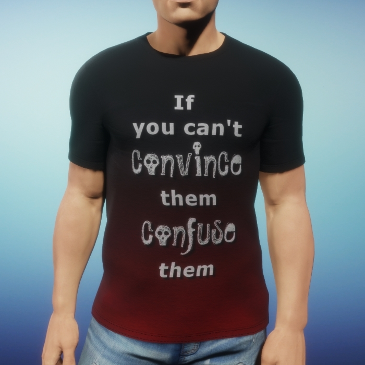 Mens Tee - Confuse