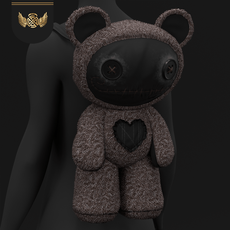 Button Eyes Teddy - Brown