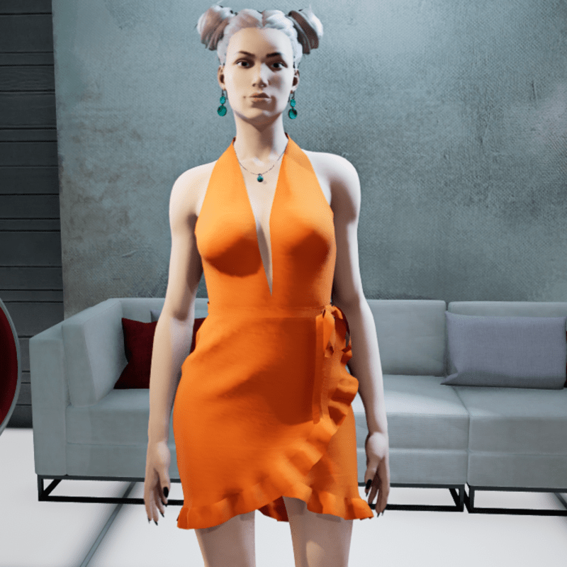 Dress Orange
