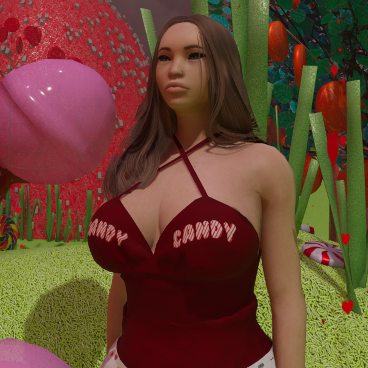 Peppermint Candy Tank ❤