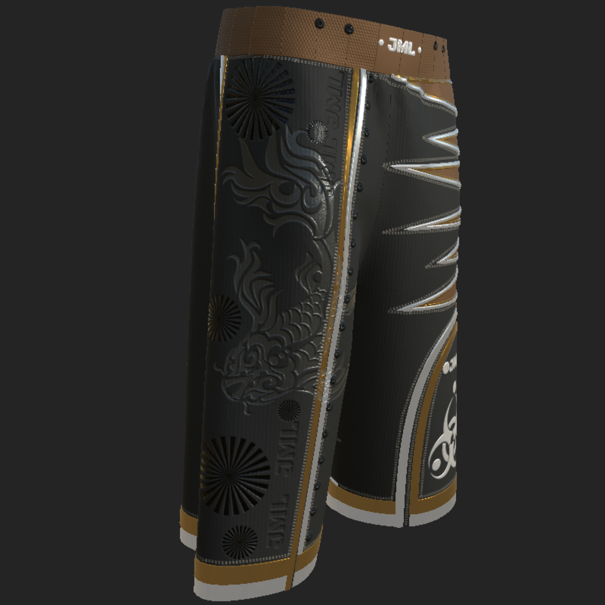 LAMDA SHORTS_ BROWN EMISSIVE