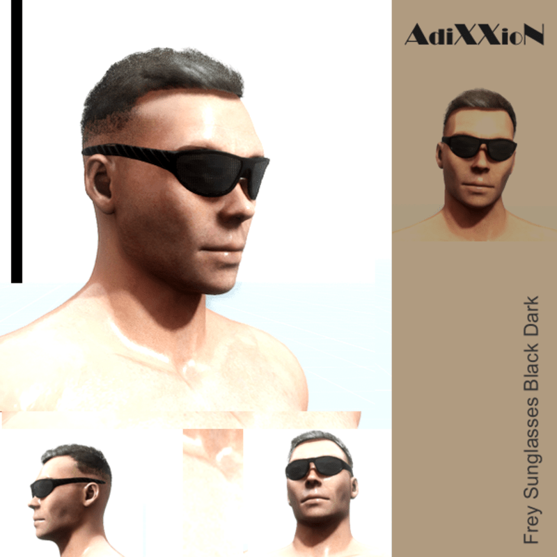 Frey Sunglasses Black Dark