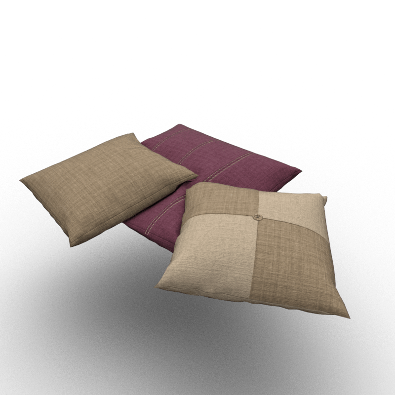 Modular Sofa-114 Harvest Edition-Floor Pillows-V2