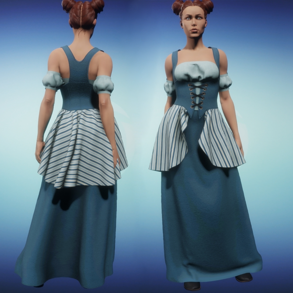 Ren Faire Maiden Dress - Costume