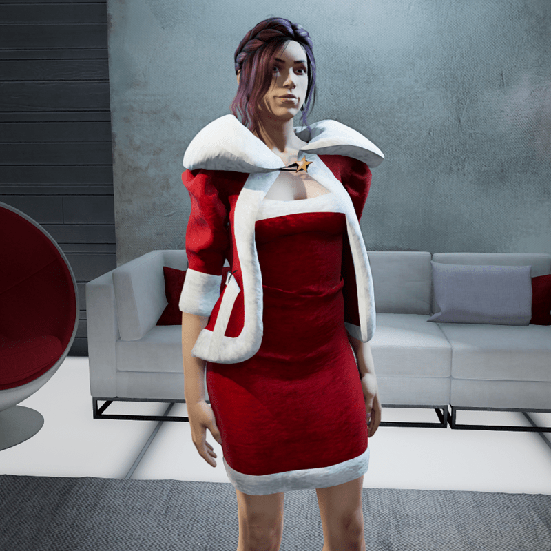 Christmas dress - Santa Claus