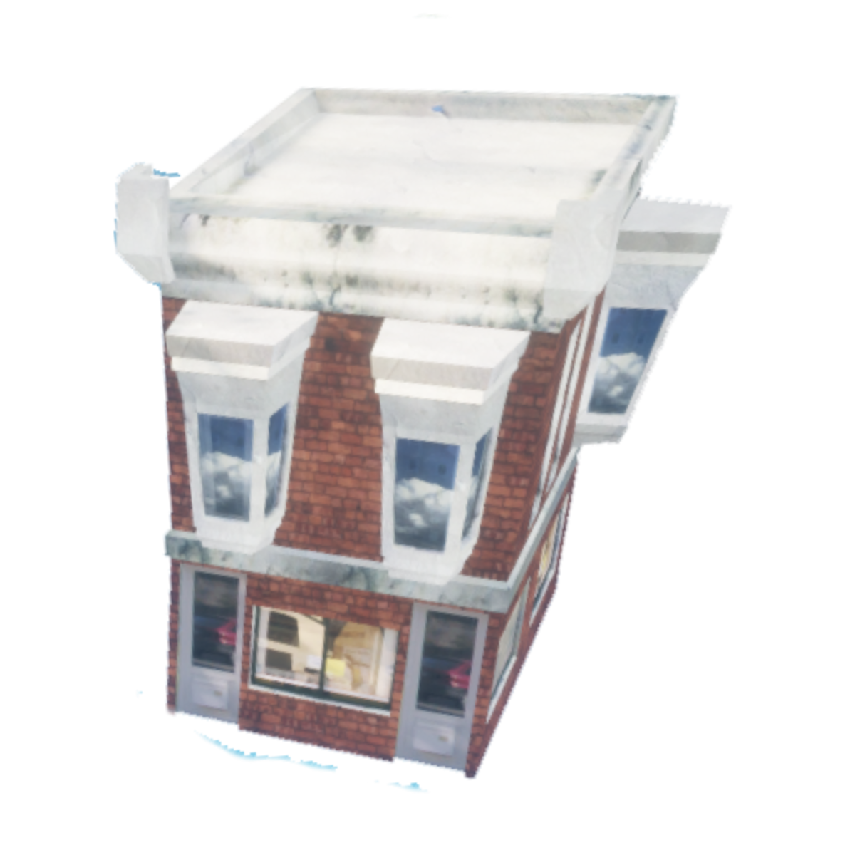 Citiezen House Pillar - Deco - no walkable