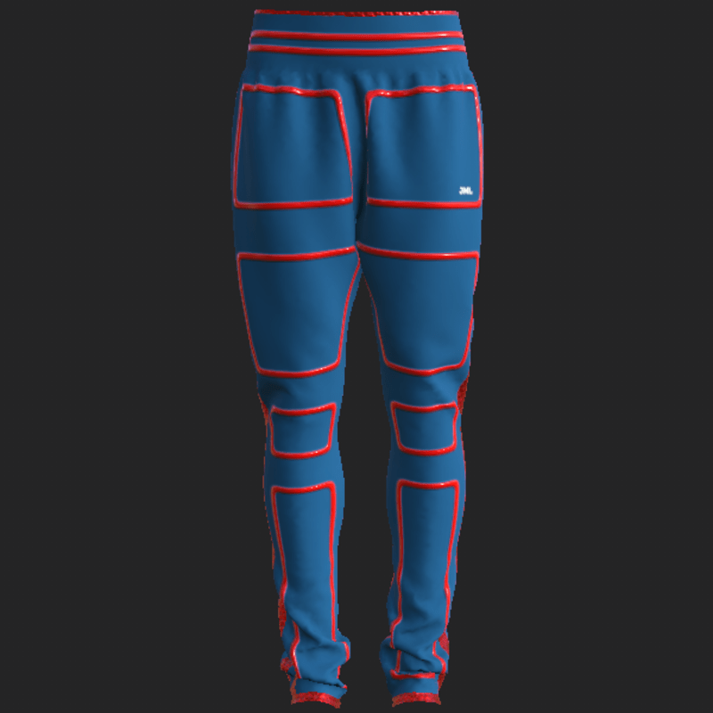 NEO SPORT PANTS_ BLUE RED