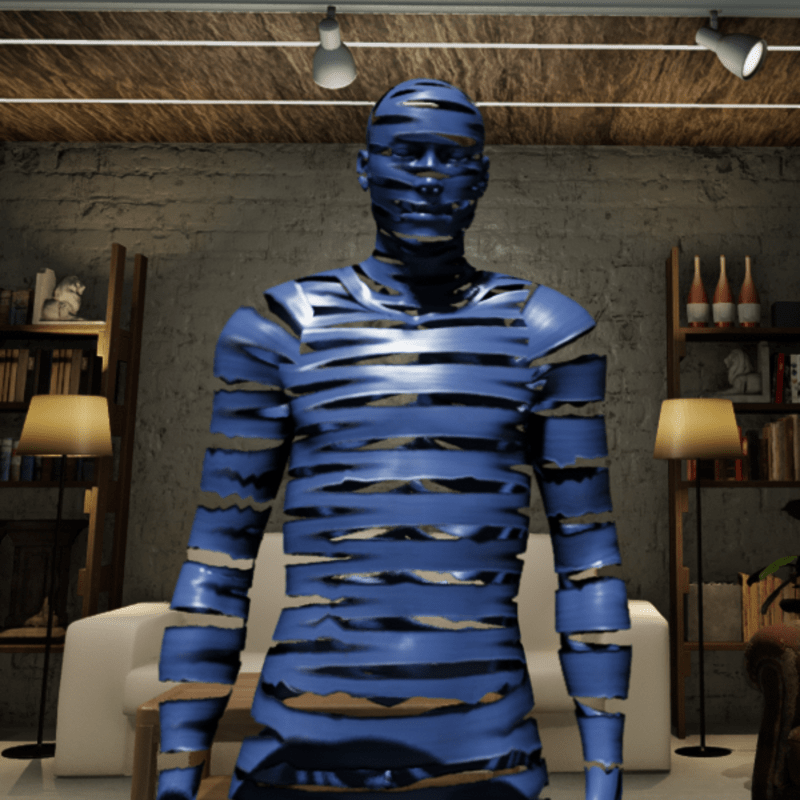 LUKA AVATAR BLUE BROKEN