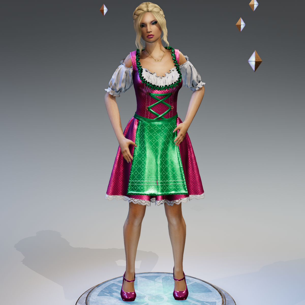 Oktoberfest Dirdnl Dress
