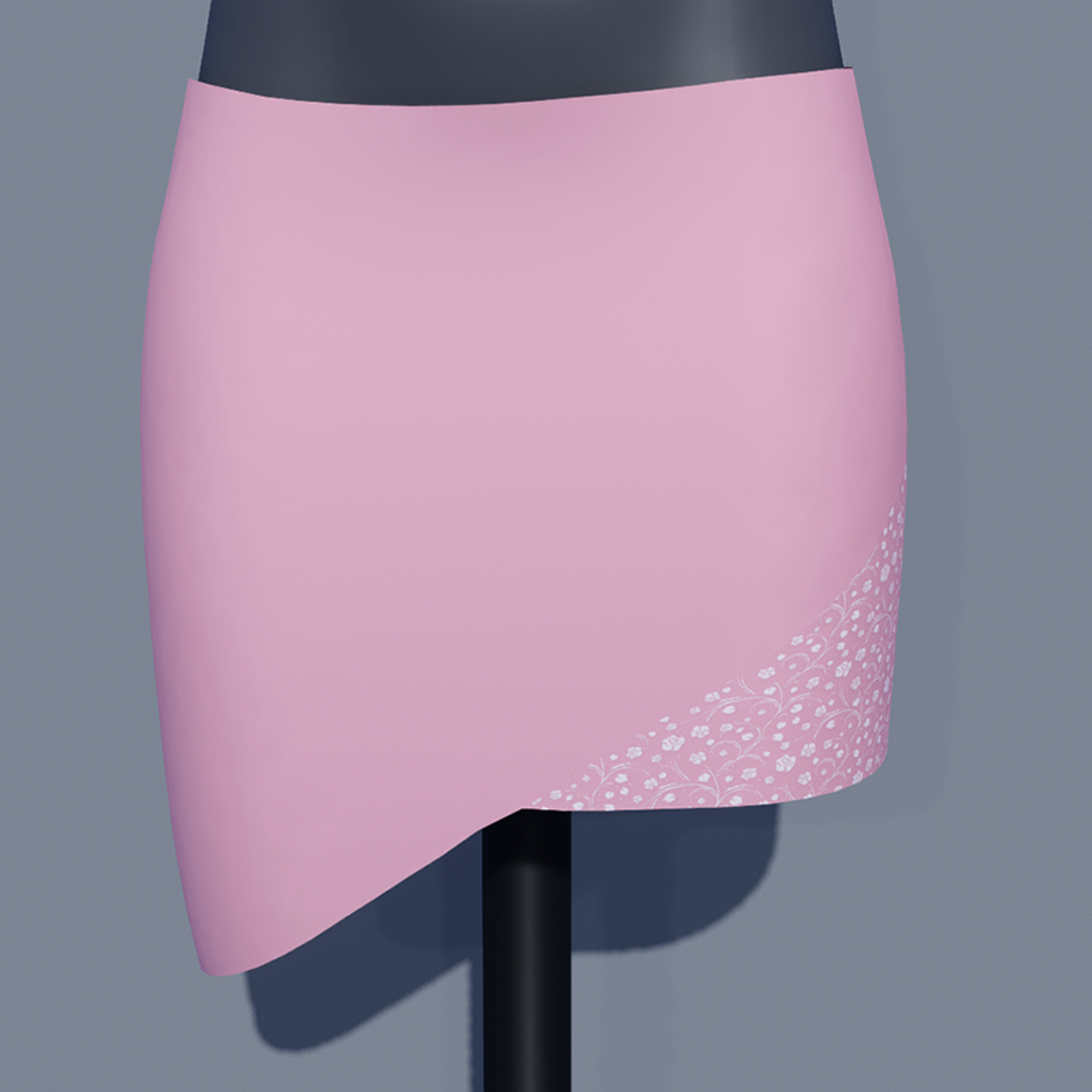 Wrap Over Skirt - Pink Rose