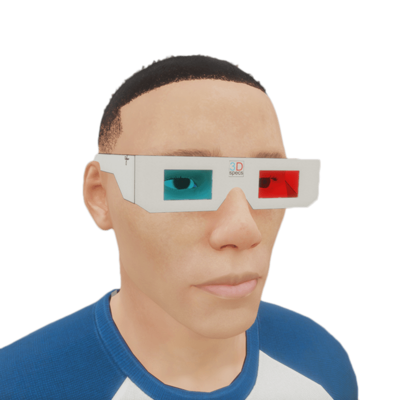 3D Specs (male)