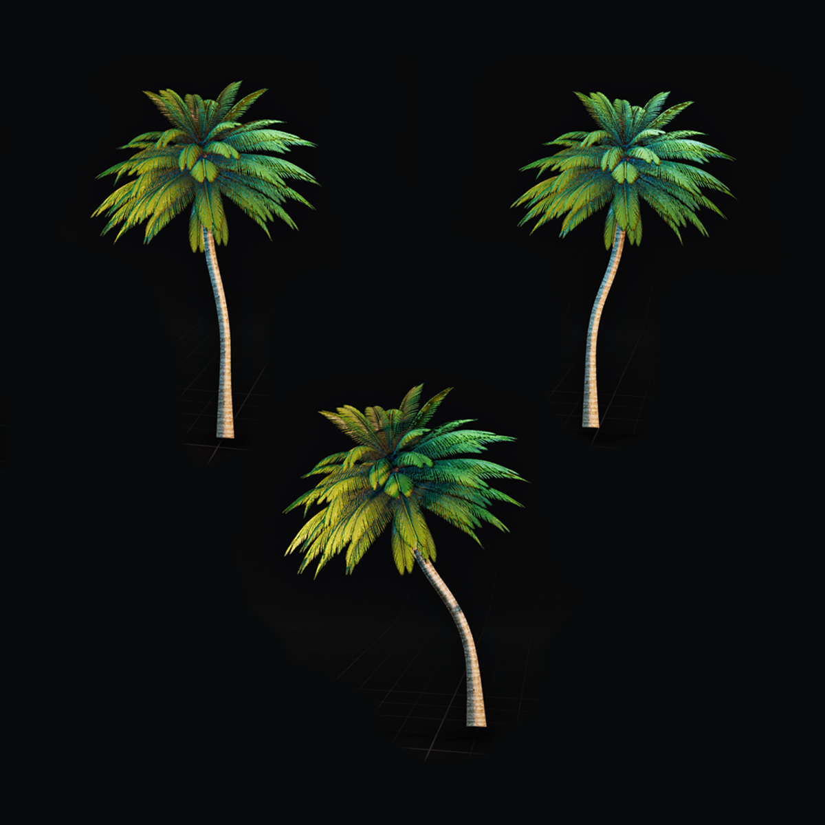 Polygon ~ Palm Tree 2D Billboards