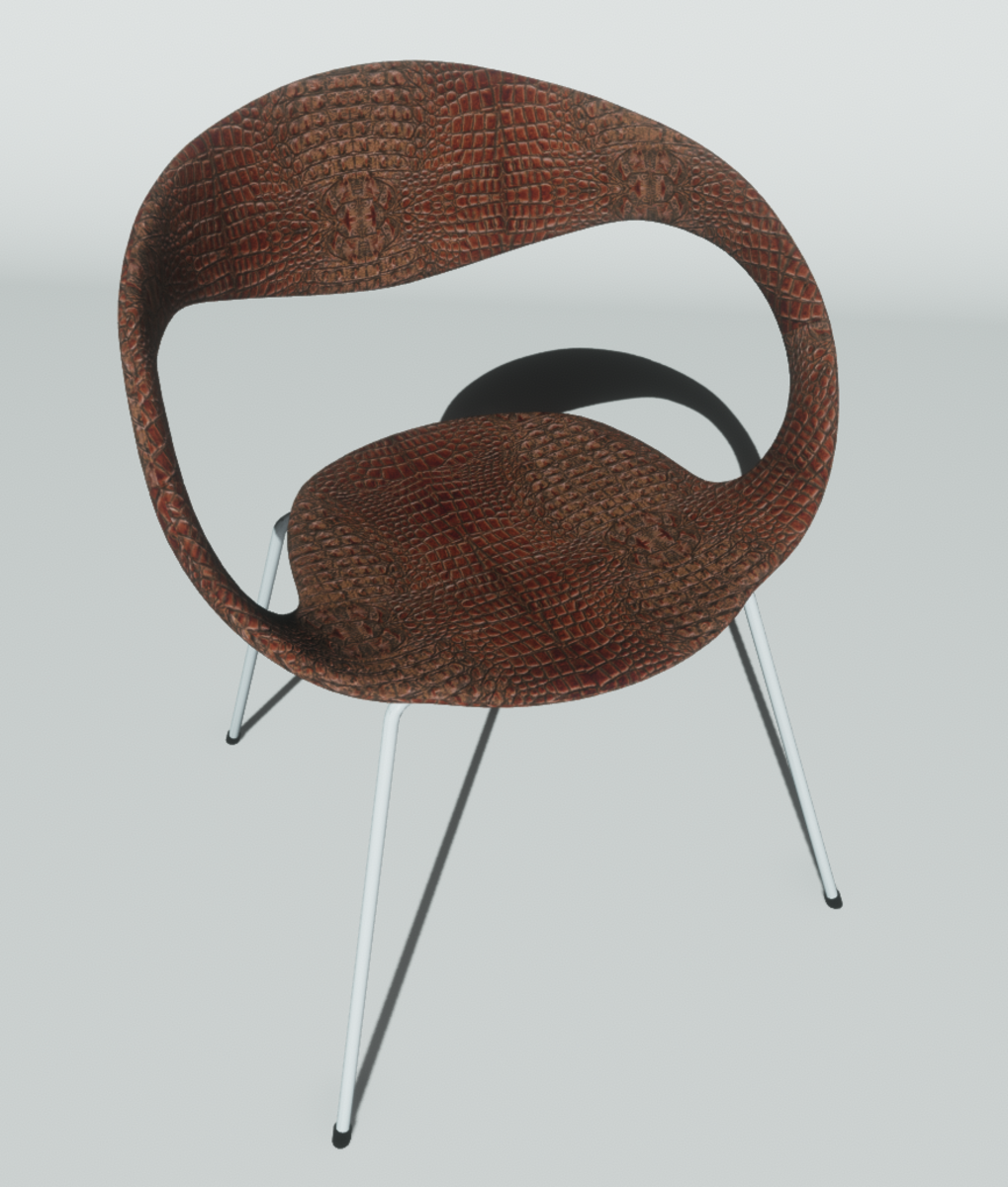 Chair 11 Snake Leather