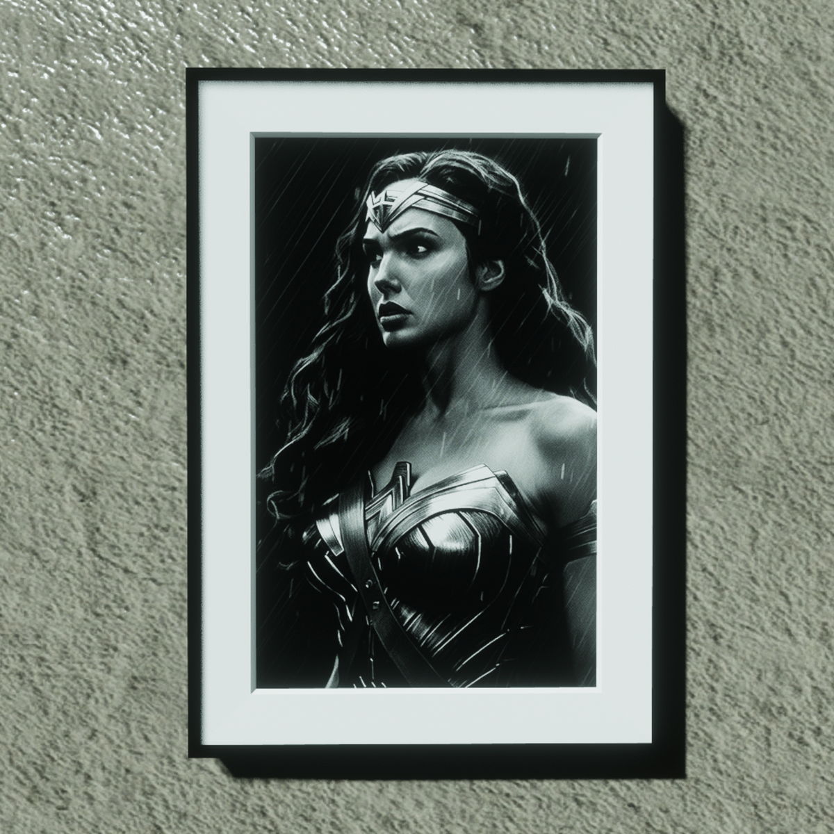 Wonder Woman - DC Heroes BW