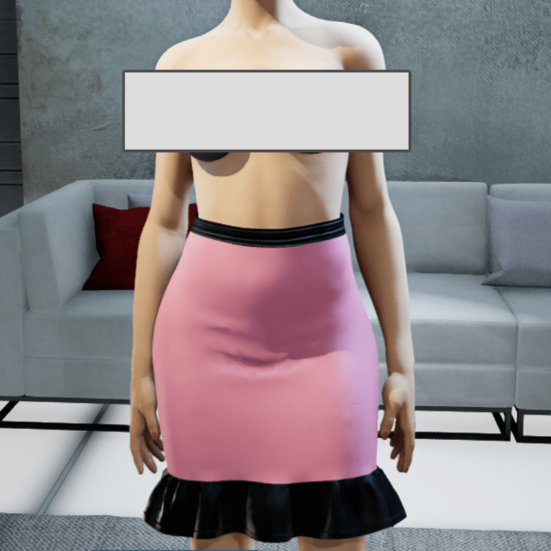 PASCALE SKIRT BUBBLEGUM