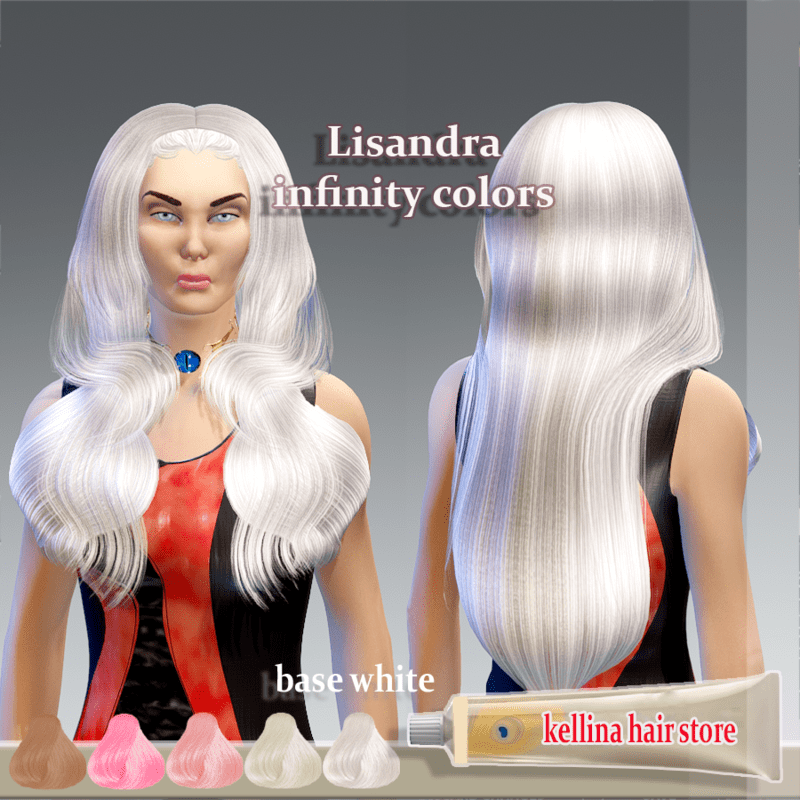 Lisandra-white base -infinity colors
