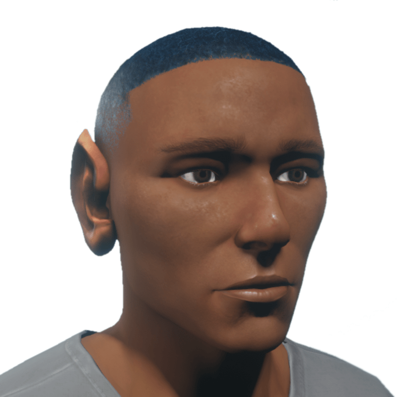 Pointed Ears (dark shade - Male)