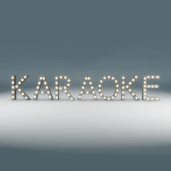 Karaoke Marquee Blinking Sign