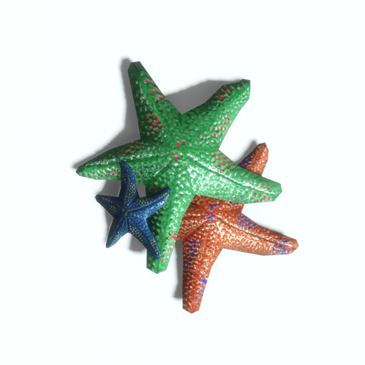Starfish trio decoration