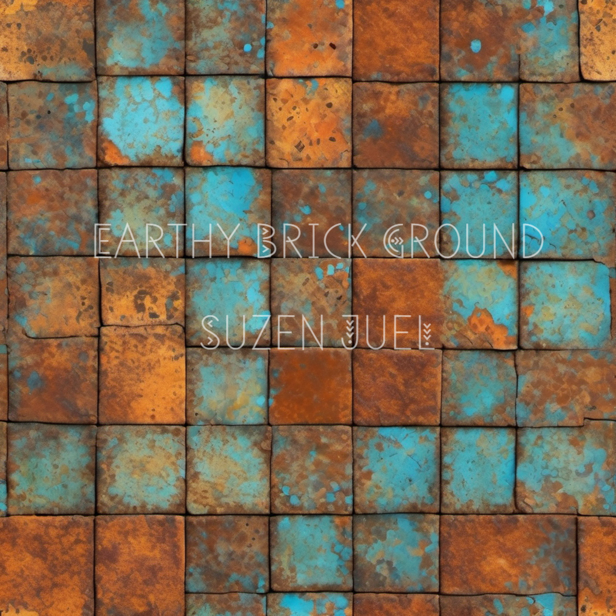 Earthy Brick Ground/Plane - Suzen JueL
