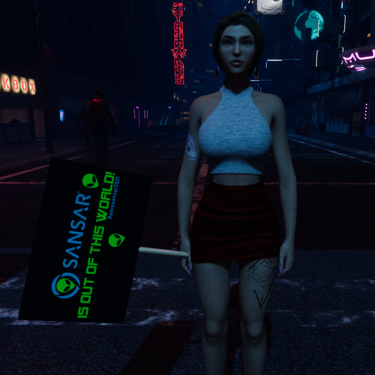 Sansar Is Out Of This World Sign