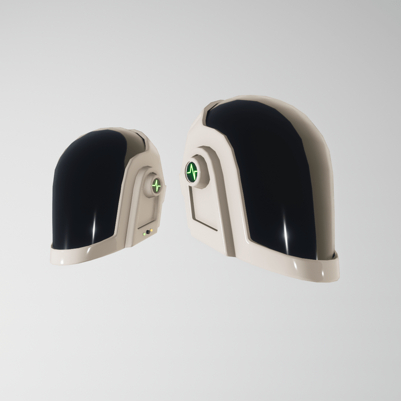 Daft-Punk Helmet Guy (white)