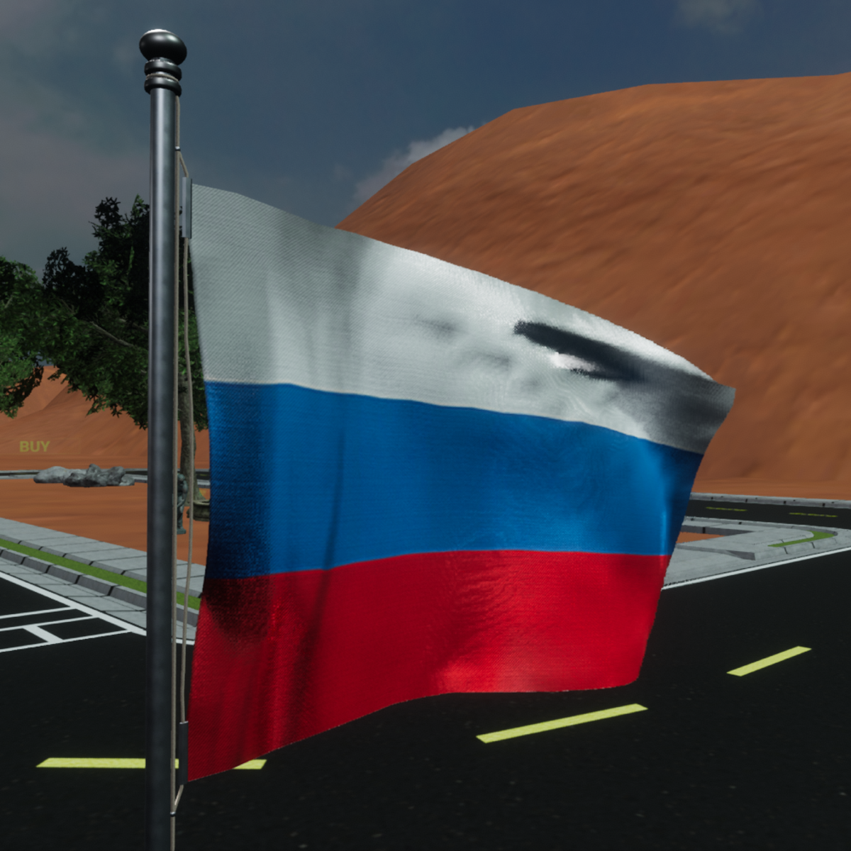 TKA Animate Flag Russia