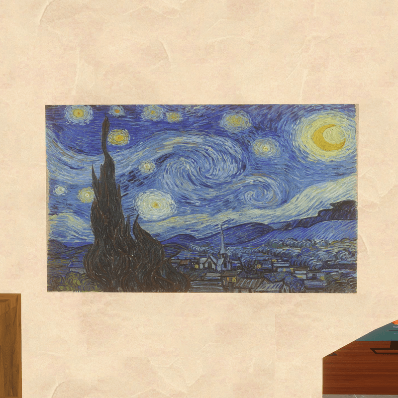 Art - The Starry Night 1889 Van Gogh