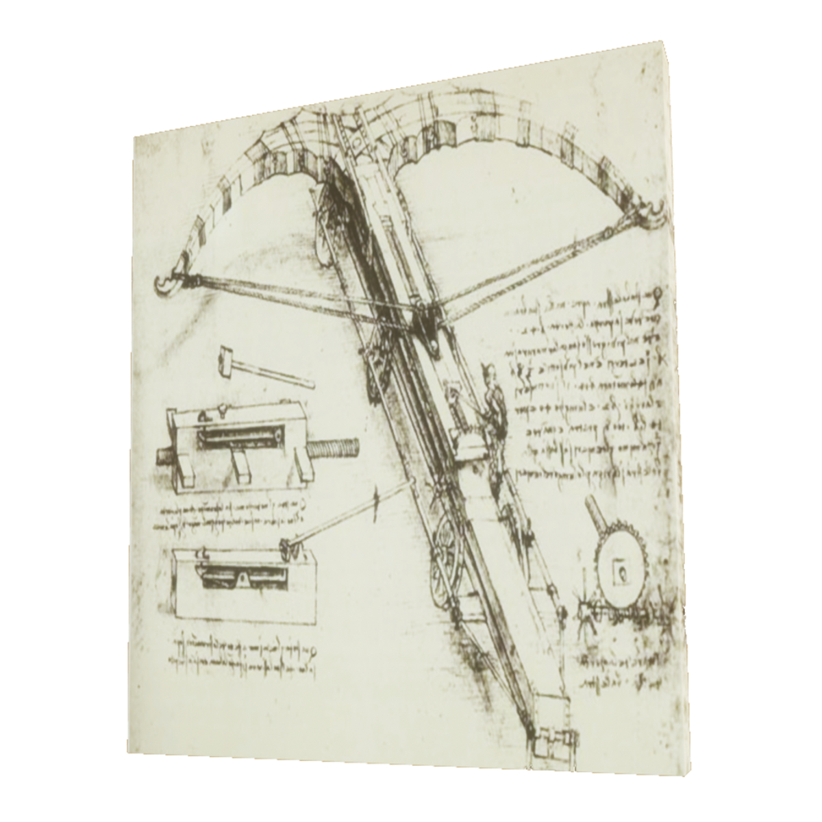 Giant Crossbow - Painting, Art