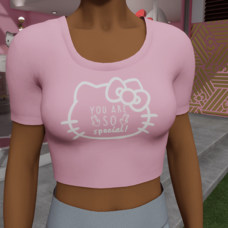 You Are So Special Crop Top - Female